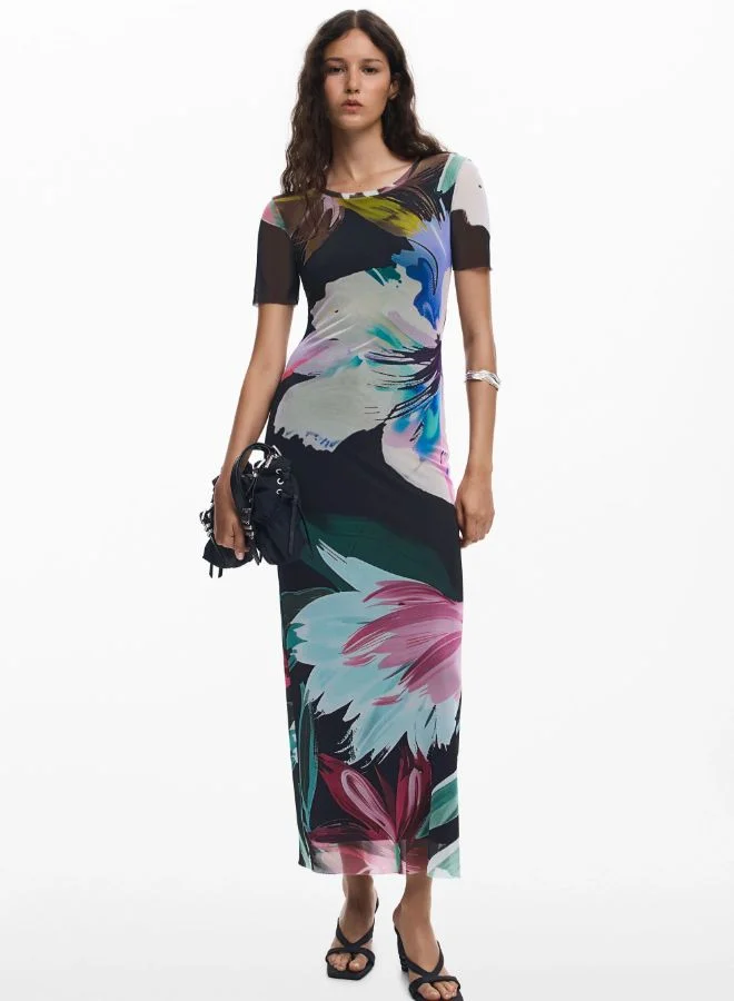 ديسيجوال فستان مائي مزينة بالزهور